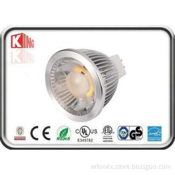 MR16 450LM COB LED Spotlight for Merchandising , 2700K 80Ra